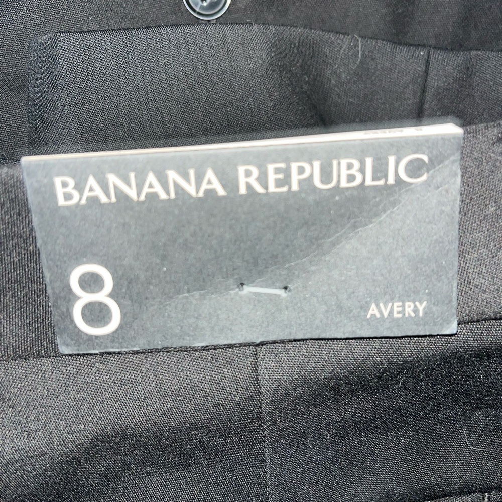 Banana Republic/Jcrew Black Straight-Leg Pants - Picture 5 of 8